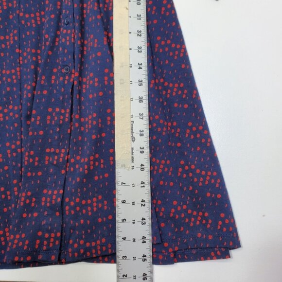 Boden Dress Size 8L Susannah Shirt Dress Long Size 8L Button Down with belt - Picture 11 of 14